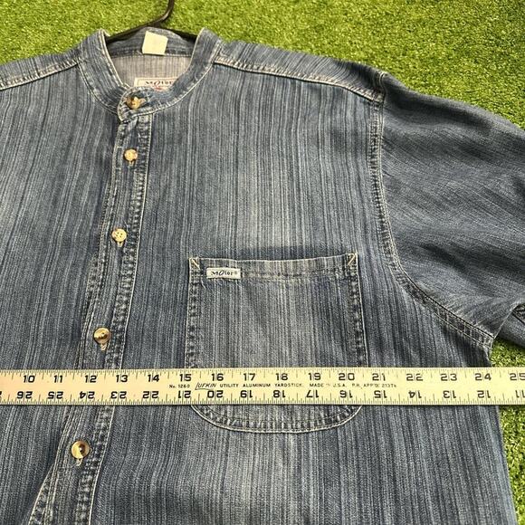 Vintage Motor Jeans Denim Shirt - Picture 2 of 5